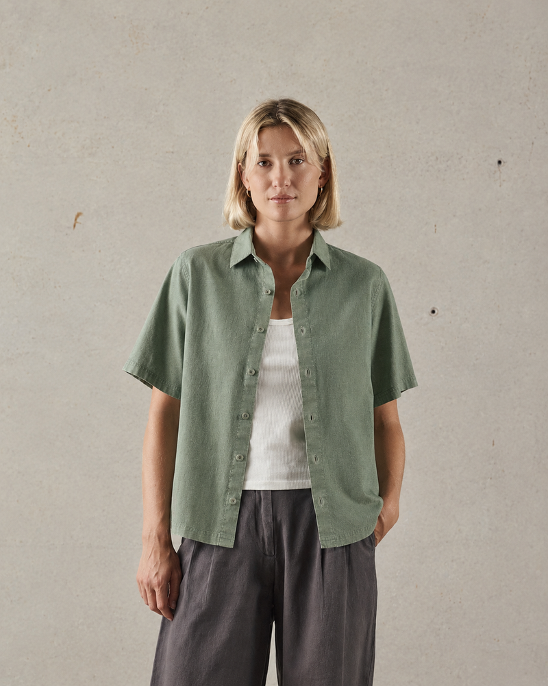 Oversized Short Sleeve Shirt