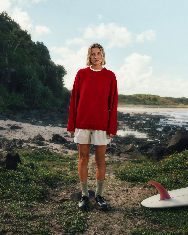 Reverse Seam Knit (Womens)