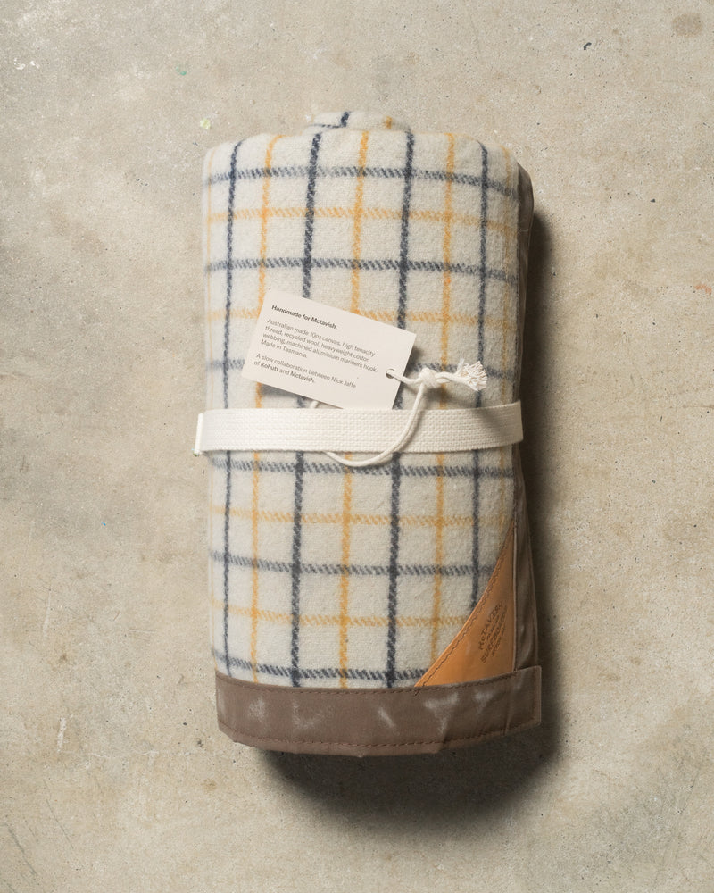 McTavish Classic Canvas Wool Blanket by Nick Jaffe
