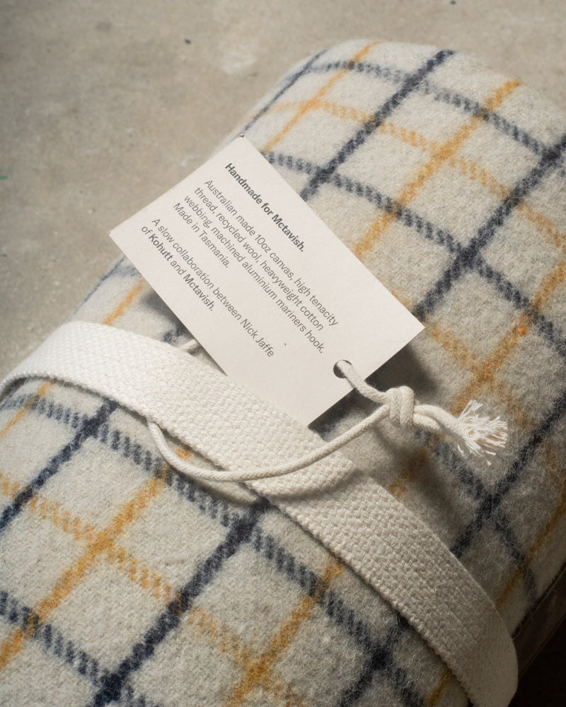 McTavish Classic Canvas Wool Blanket by Nick Jaffe