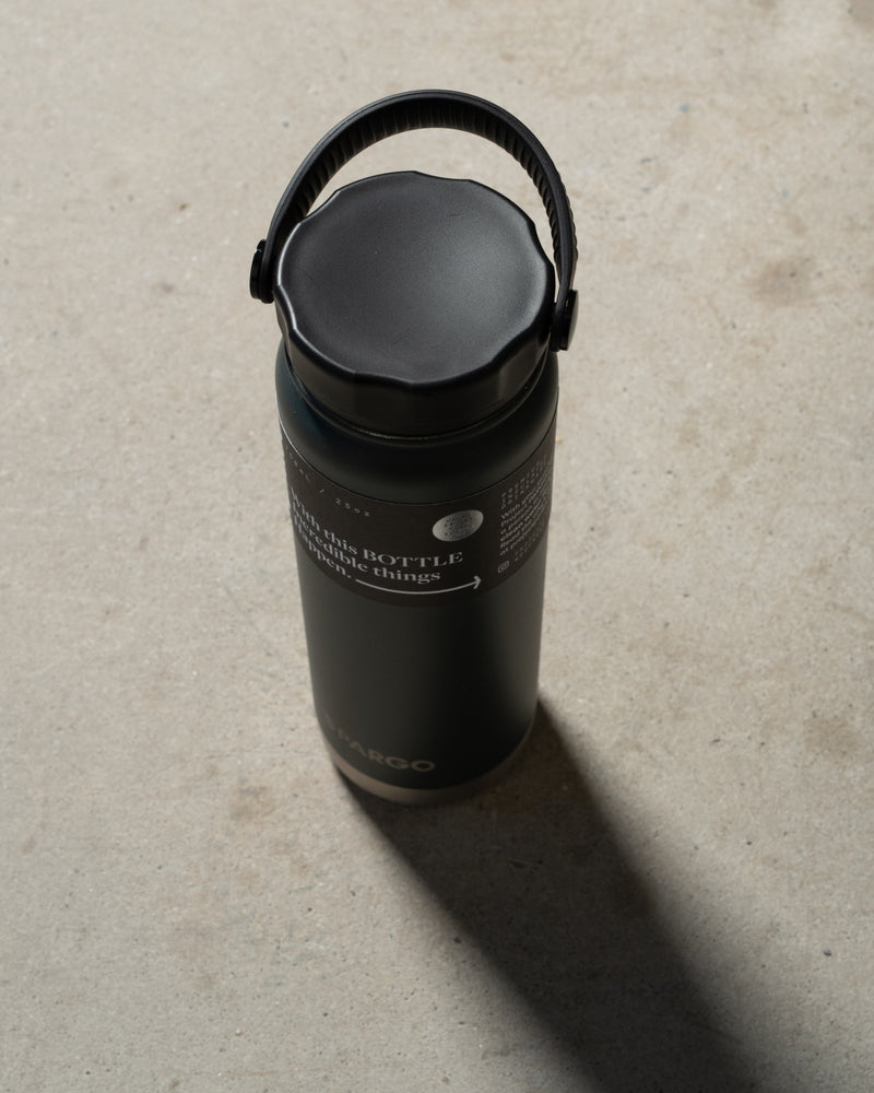 Project Pargo 750ml Insulated Drink Bottle - Charcoal