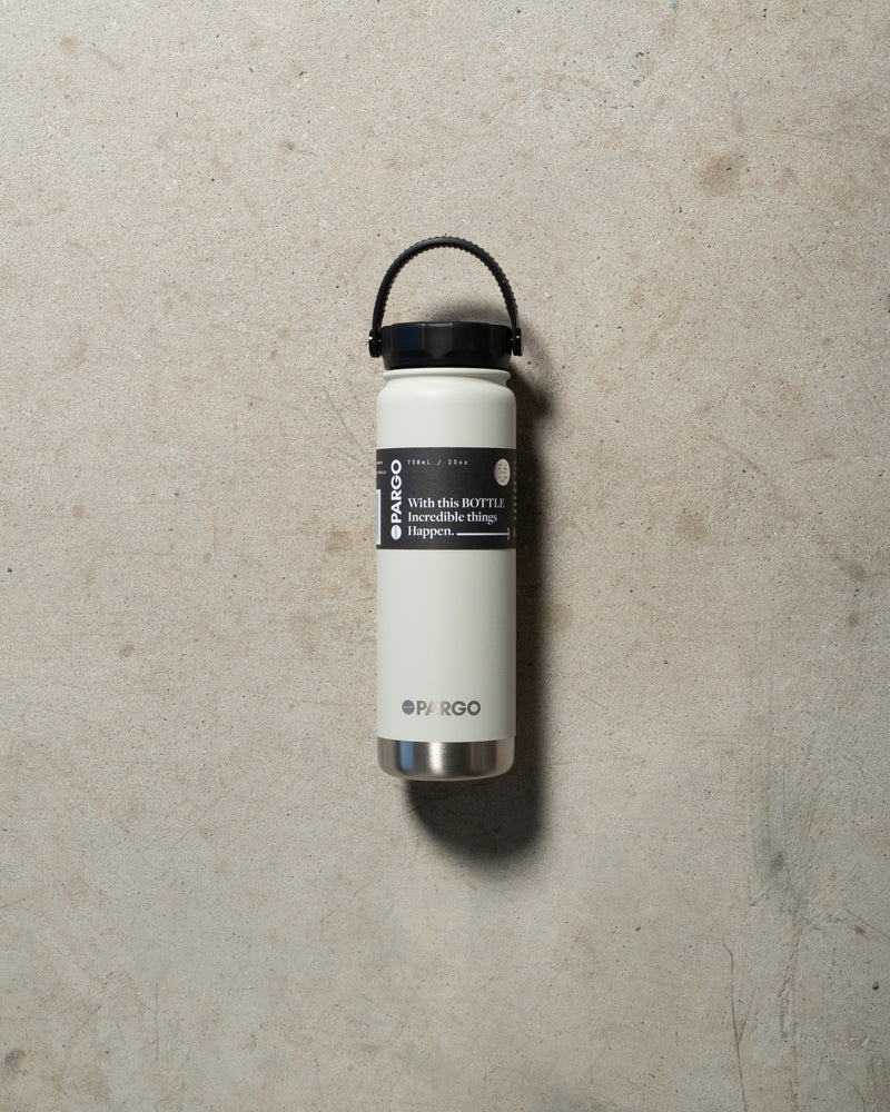 Project Pargo 750ml Insulated Drink Bottle - Bone