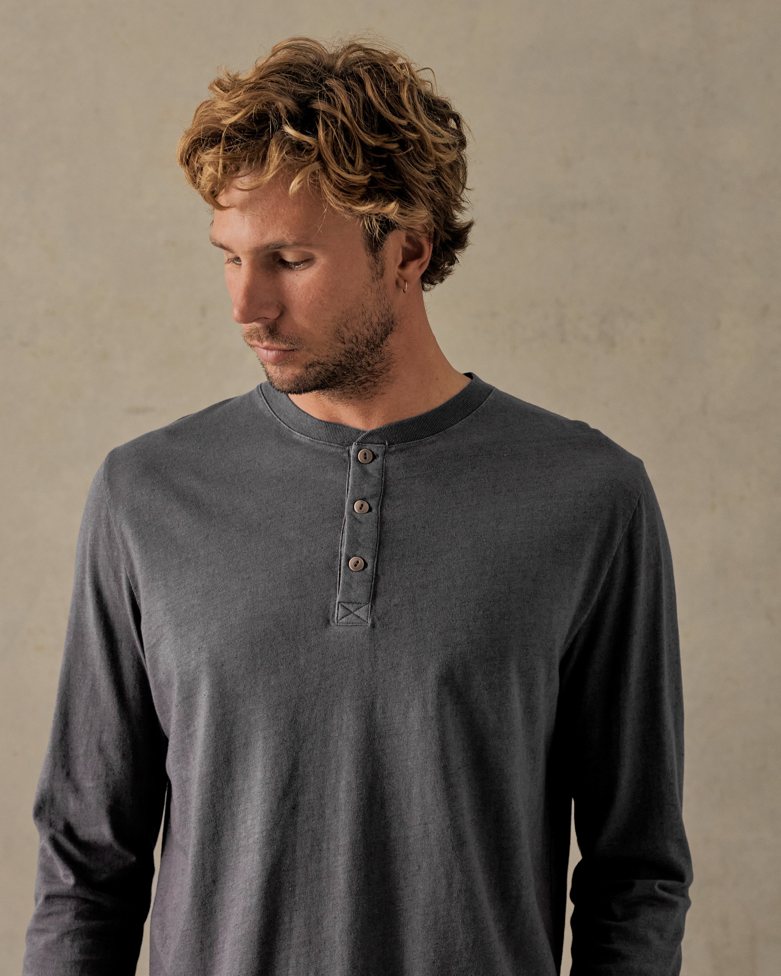 Everyday Soft Henley T-Shirt