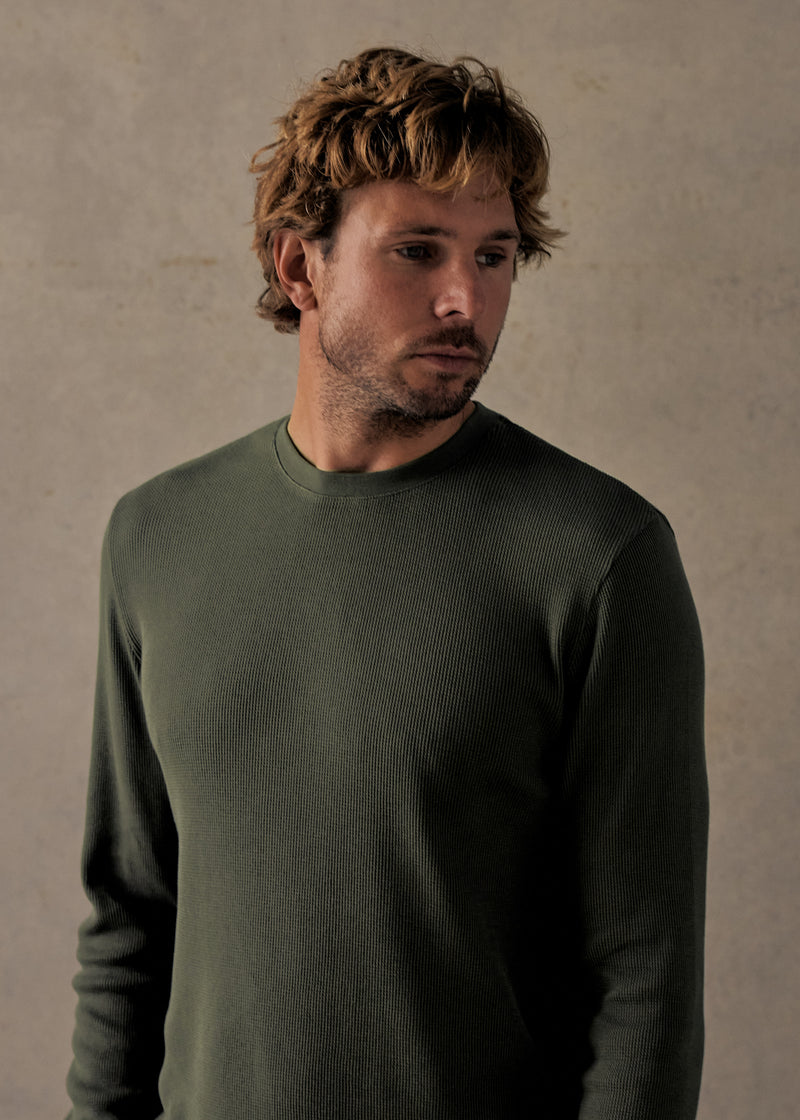 Waffle Thermal Tee