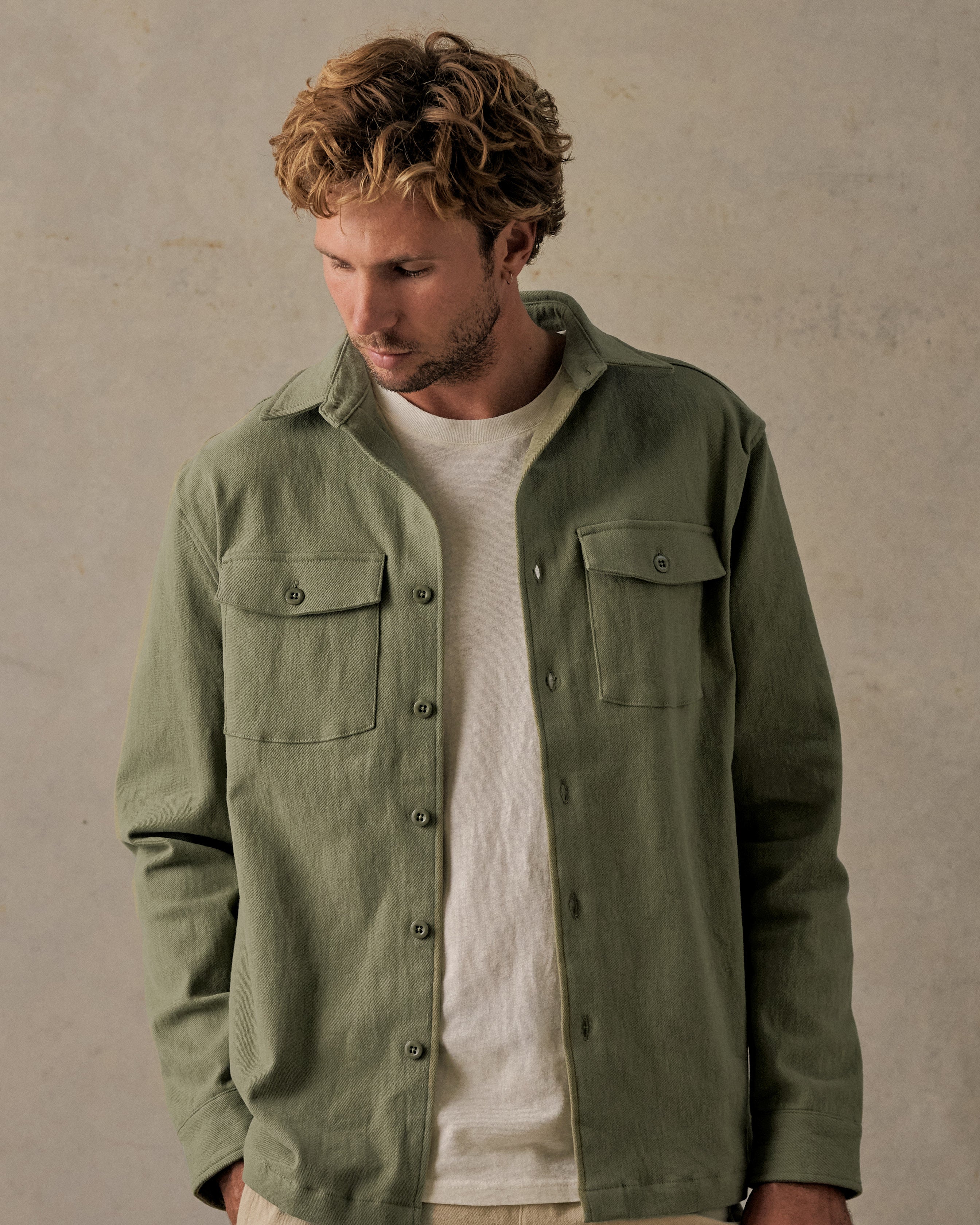 Brushed Twill Jacket – McTavish Surfboards