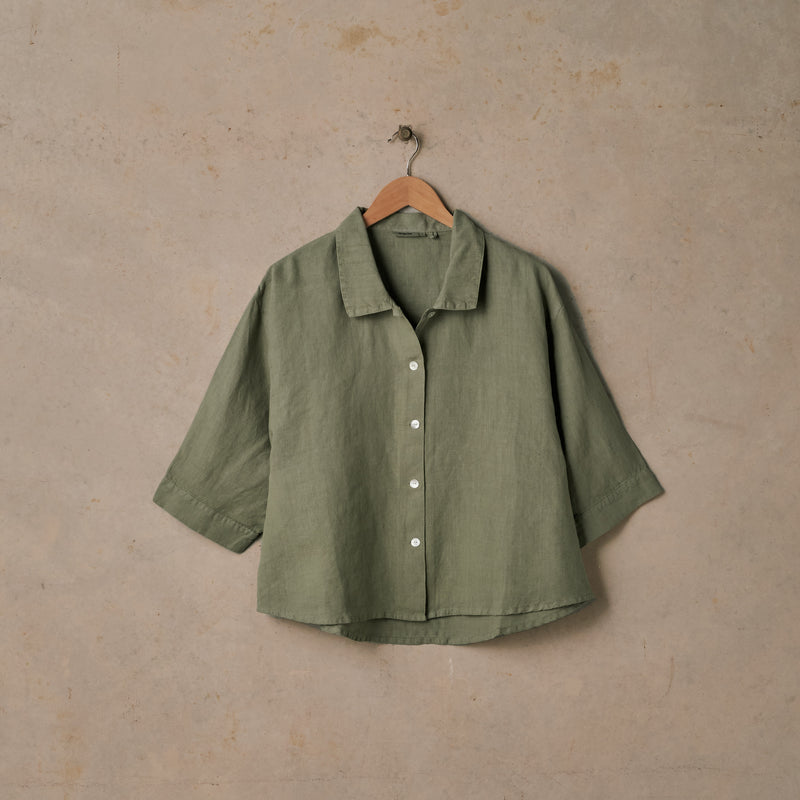 Cloud Button Up Blouse
