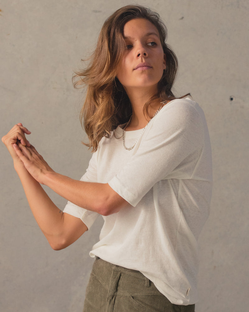 Hemp Half Sleeve Tee