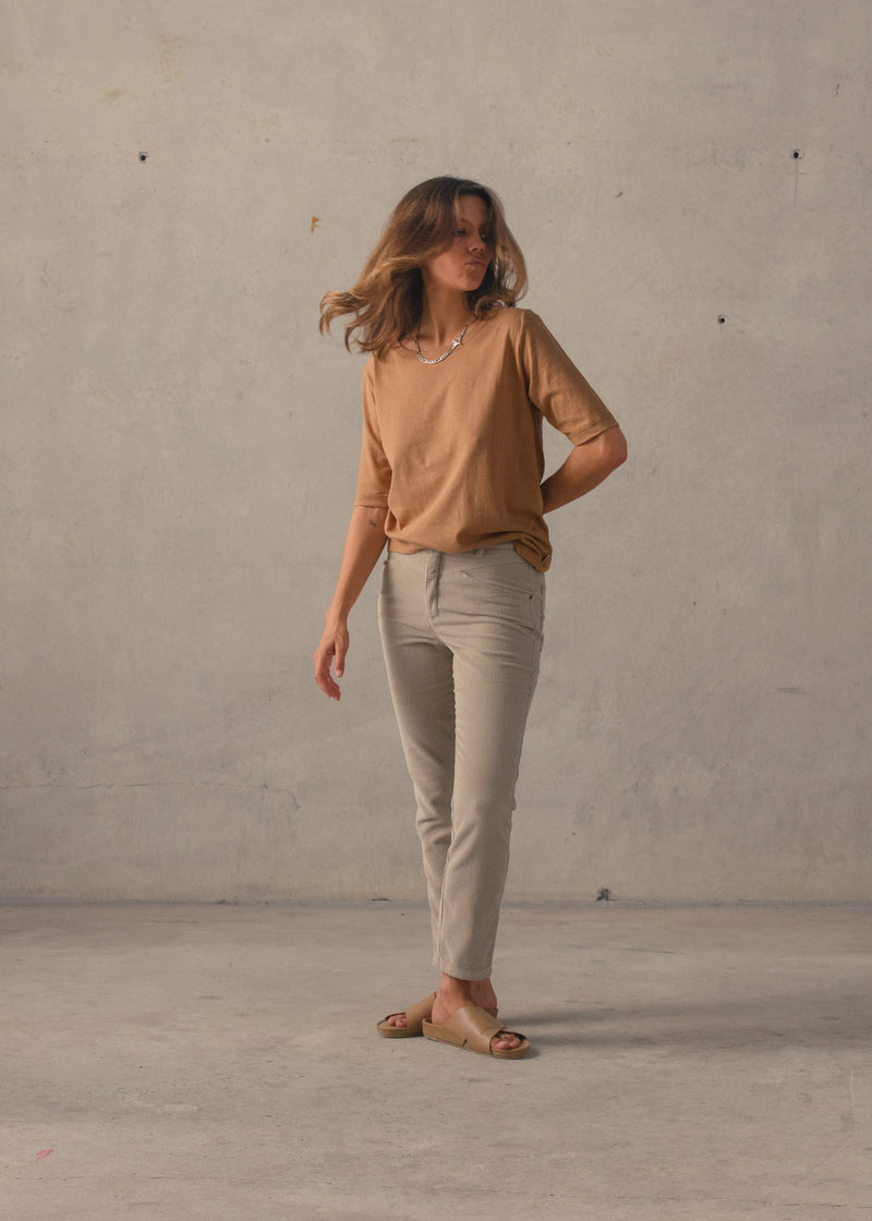 Hemp Half Sleeve Tee