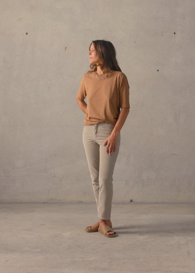 Hemp Half Sleeve Tee