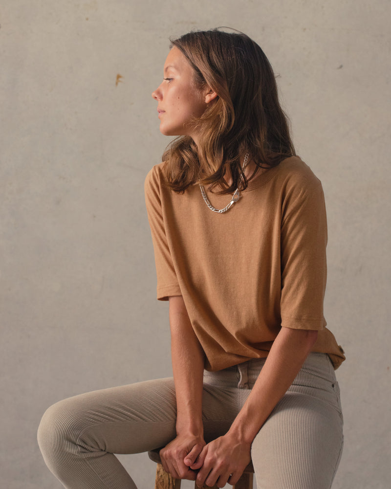 Hemp Half Sleeve Tee